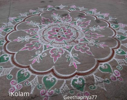 Rangoli: Pongal kolam