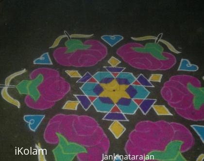 Rangoli: New Year rangoli