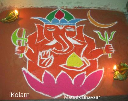 Rangoli: Dhanteras 2012