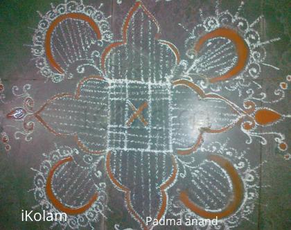 Rangoli: morning kolam