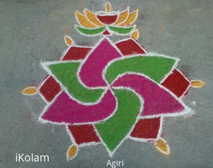 Rangoli: Color Kolam by Amudha Giri