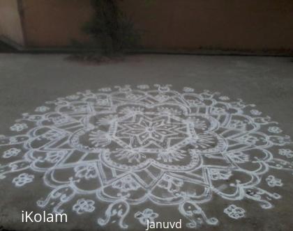 Rangoli: friday rangoli