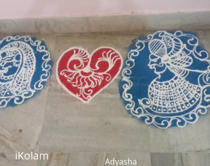 Rangoli: Wedding rangoli
