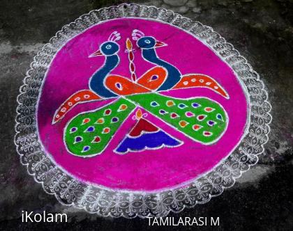 Rangoli: MARGAZHI KOLAM  11-01-2017