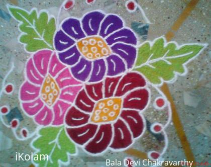 Rangoli: Flower Kolam