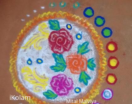 Rangoli: freehand