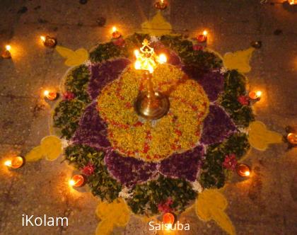 Rangoli: Deepam karthigai special