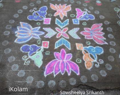 Rangoli: Lotus