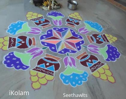 Rangoli: Pongal Rangoli