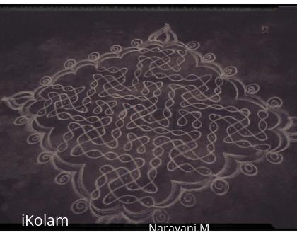 Rangoli: dew drops contest entry 2016-17