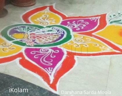 Rangoli: gudi padwa rangoli
