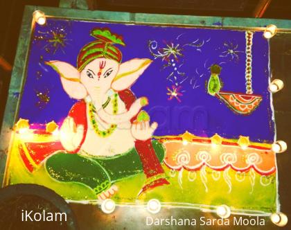 Rangoli: diwali 2013 - dhanteras day