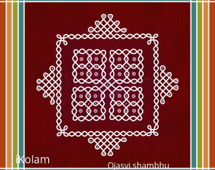 Rangoli: Digital Sikku Kolam 