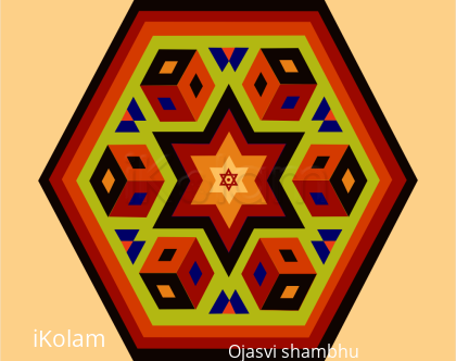 Rangoli: Digital Dotted Kolam