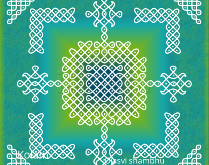 Rangoli: Digital Sikku Kolam