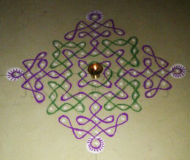 Rangoli: Chikku kolam