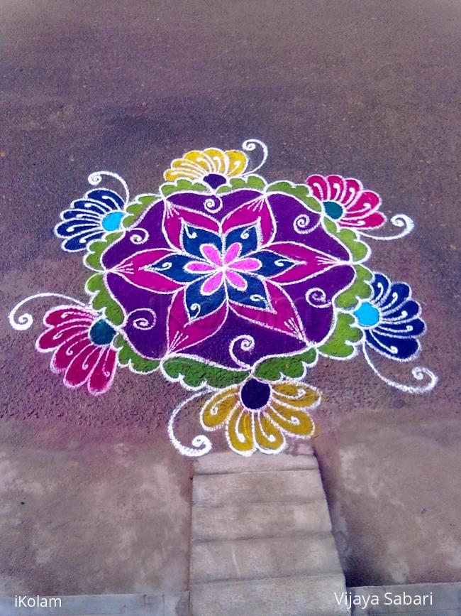 Rangoli: free hand rangoli