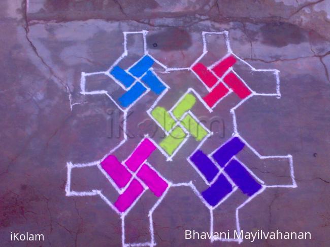 Rangoli: Margazhi(12)-Dotted