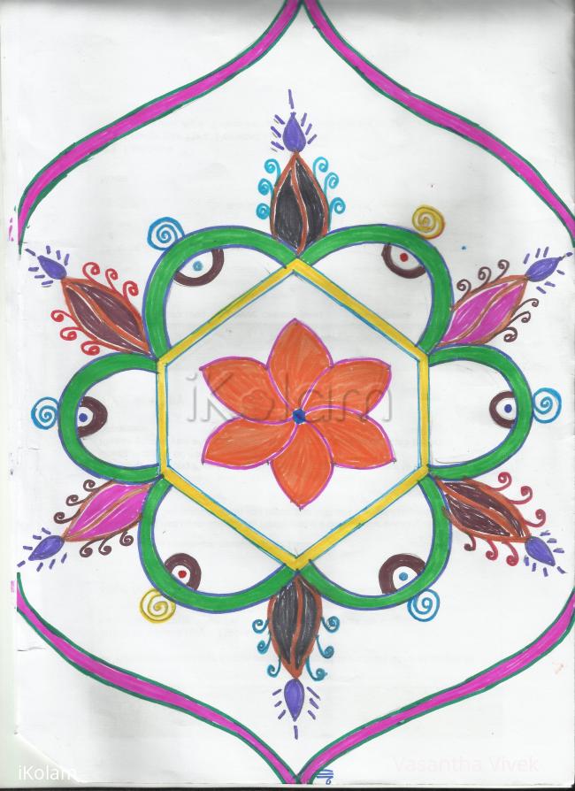 Rangoli: Amma's Rangoli