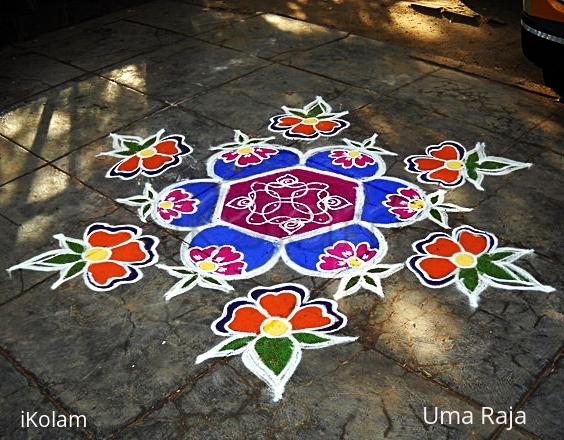Rangoli: marghali 1
