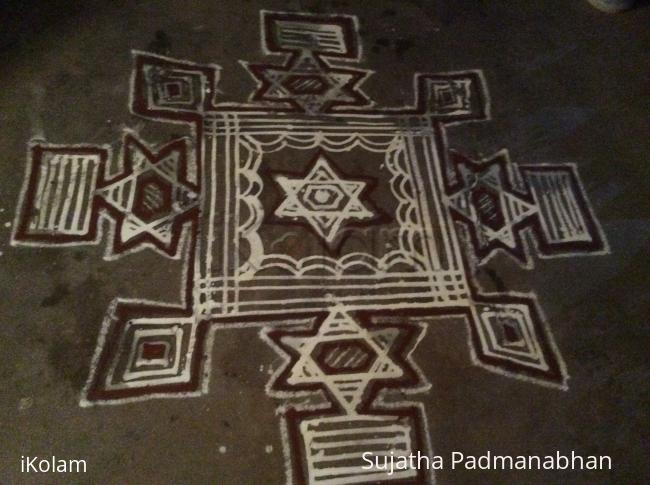 Rangoli: Sashti kolam