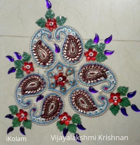 Rangoli: Moveable rangoli'
