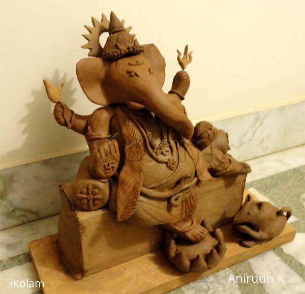 Parisarasnehi (eco-friendly) Ganesha for the festival - 