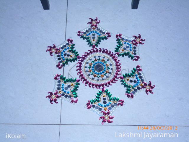 Some more instant rangolis. - 