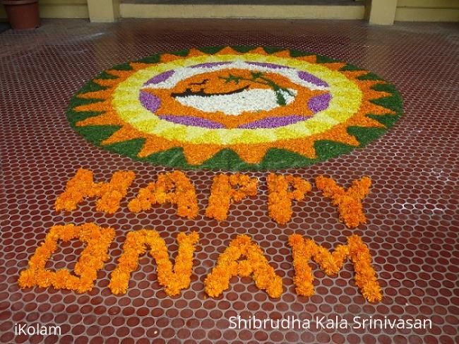 Onam Celeberation - Onam Pookolam