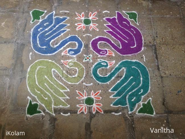 Rangoli Photos on Sankranthi - Rangoli on Kanuma