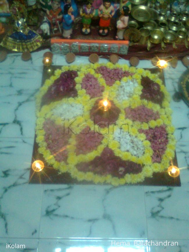 navarathiri kuthuvilakku alankaram -