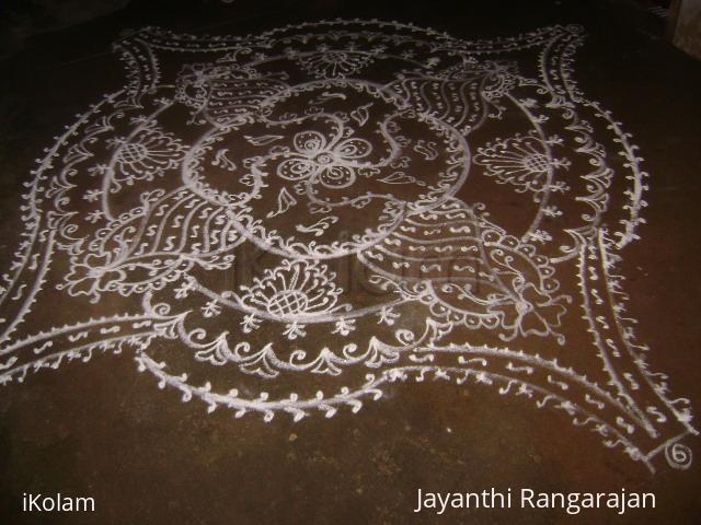 for margazhi 2011 - free hand rangoli