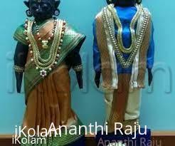 Marapachi Bommai decoration -
