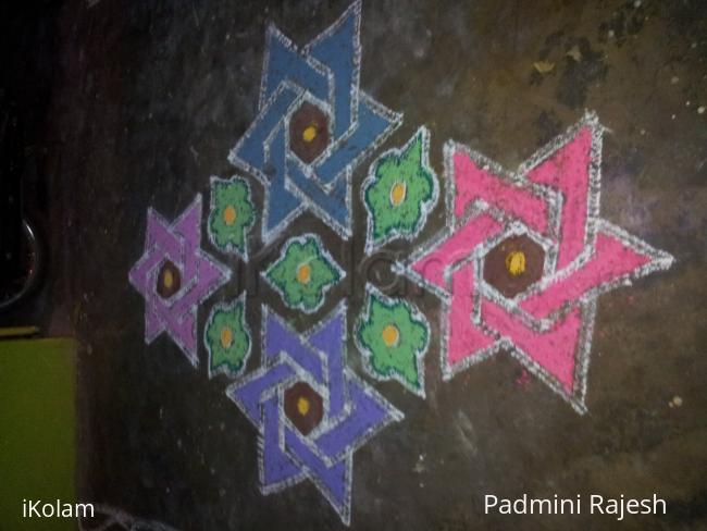 Pongal kolam  - 13-1 