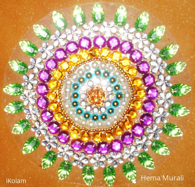 Kundan kolam/rangoli - 