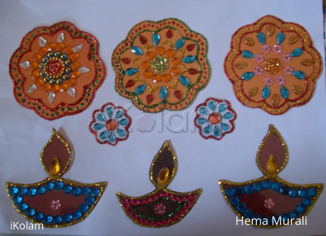 Kundan kolam/rangoli - 