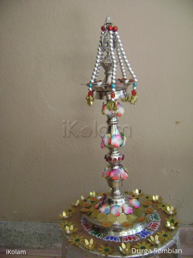 Kuthu villaku Decoration - 