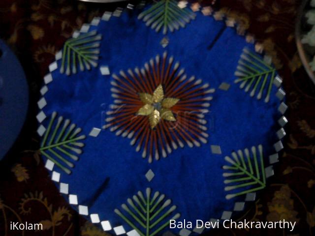 aarthi plate 6 - Ear Buds Decoration
