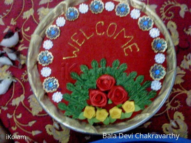Aarthi Plate 4 - Welcome Plate