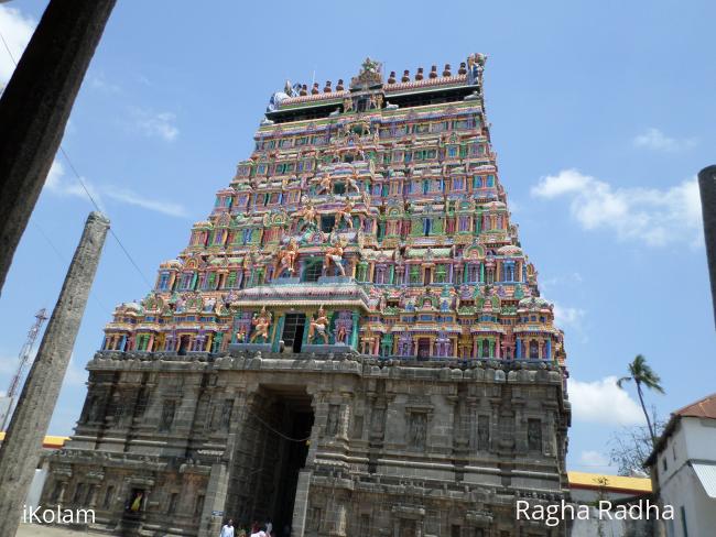 KIZHAKU VASAL GOPURAM--CHIDAMBARAM TEMPLE - 