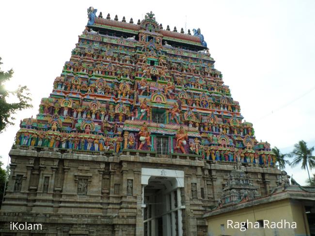 MERKU VASAL GOPURAM--AT CHIDAMBARAM - 