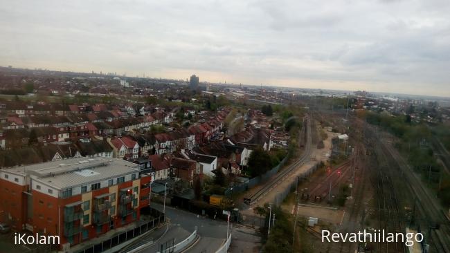 A raibow in London, captured  form Wembly. - 