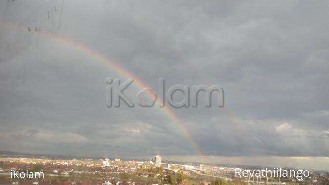 A raibow in London, captured  form Wembly. - 