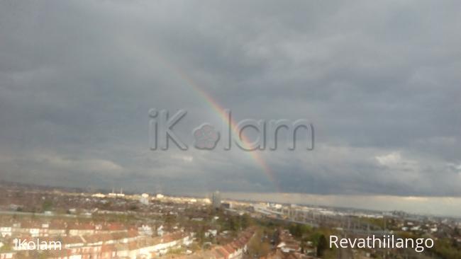 A raibow in London, captured  form Wembly. - 