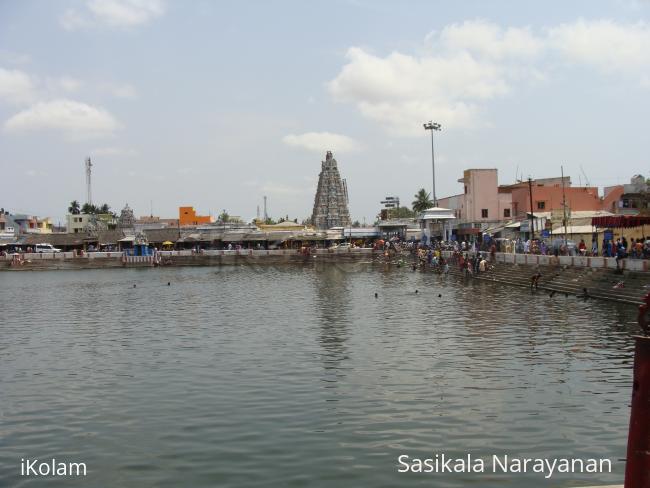 Temple tank - Thirupporur temple tank