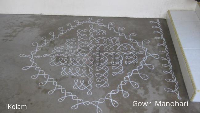 Rangoli: Chalk Kolam in Singapore !!!