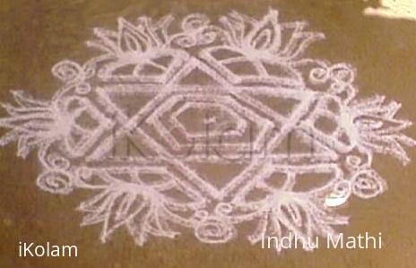Rangoli: Simple Star