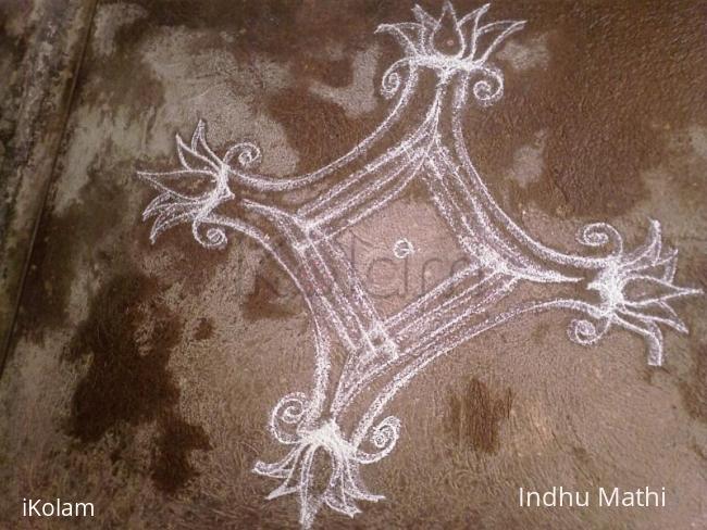 Rangoli: aadi friday kolam
