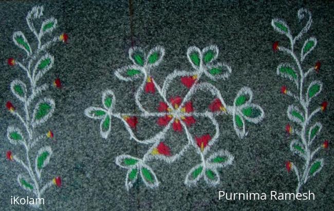 Rangoli: Dotted Kolam