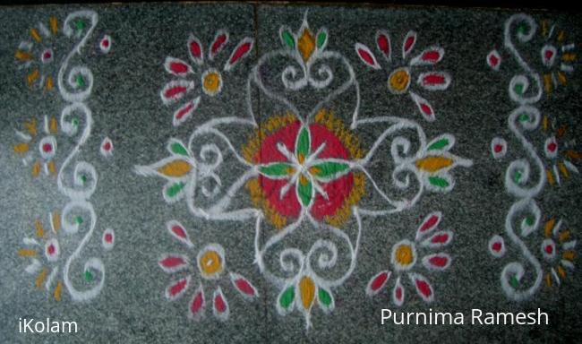 Rangoli: Dotted Kolam
